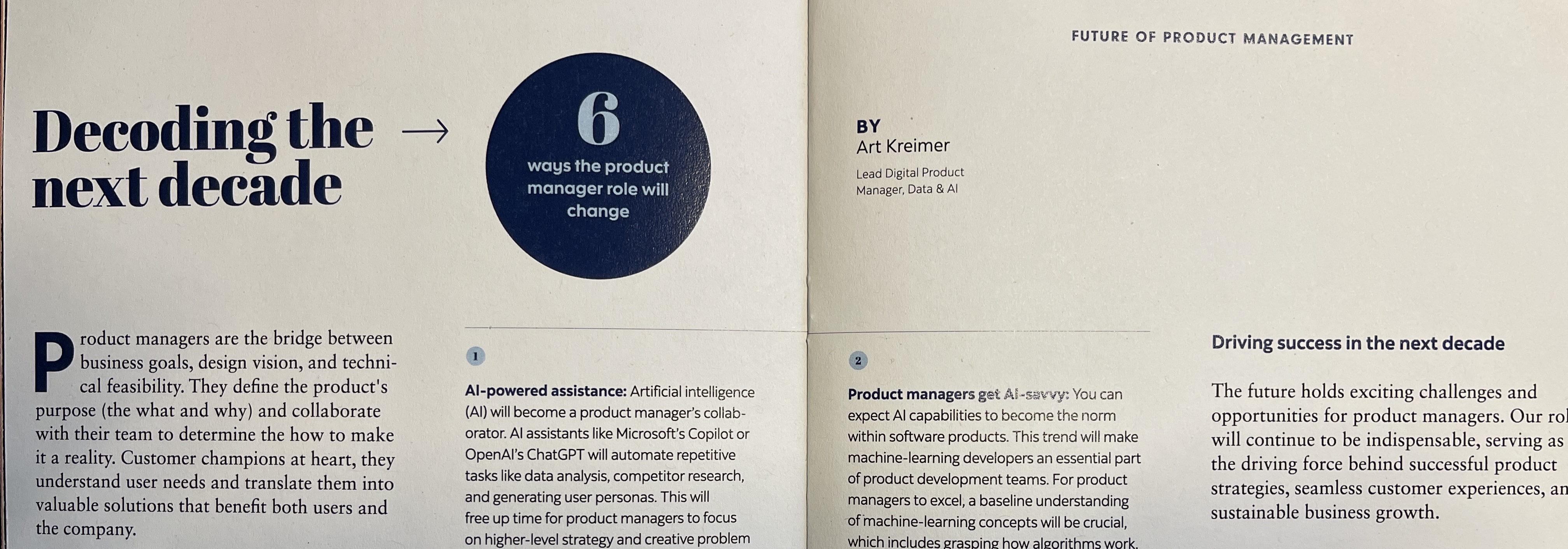 6 ways the role of a product manager is going to change in the next ...